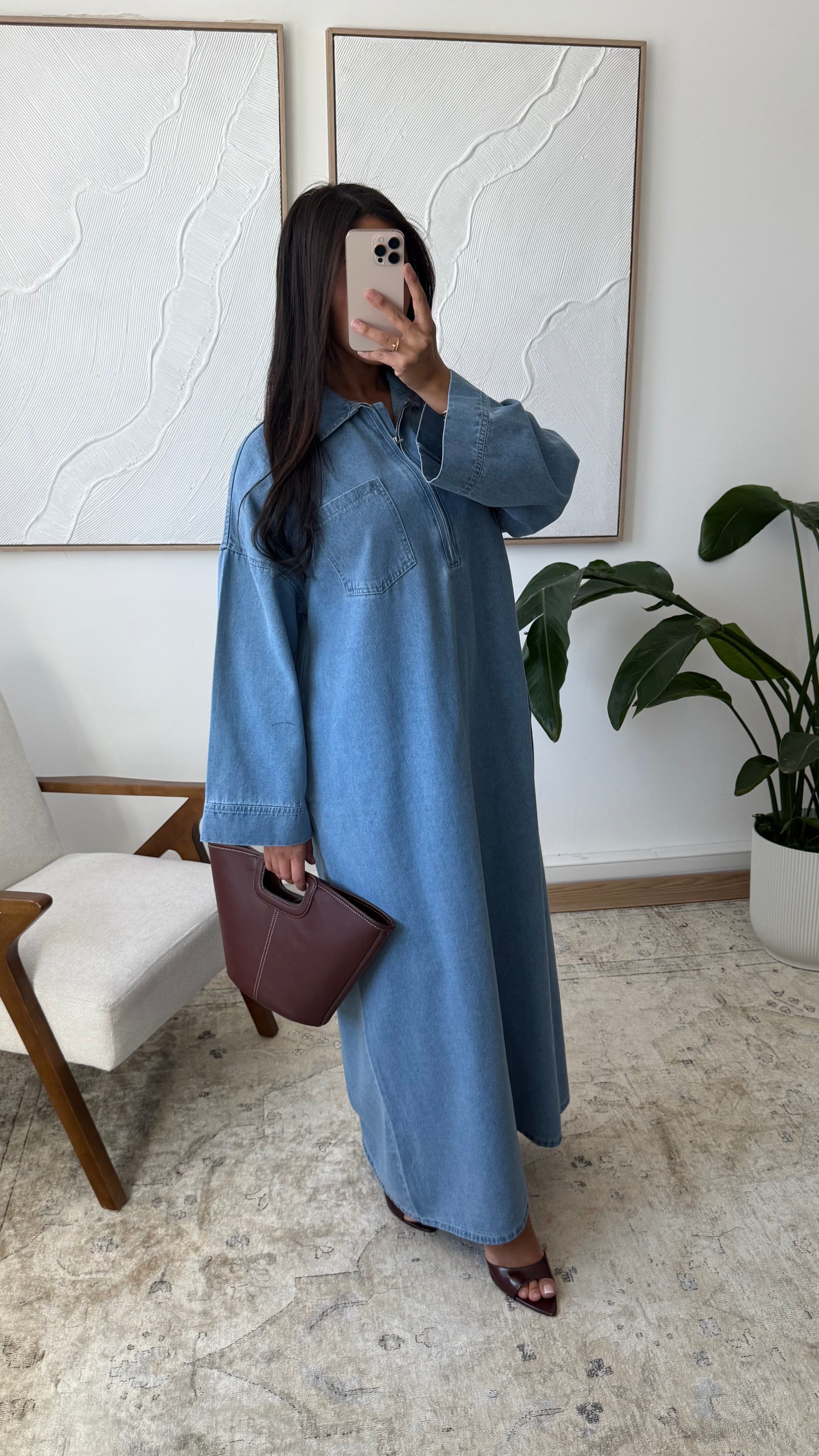 Robe light blue