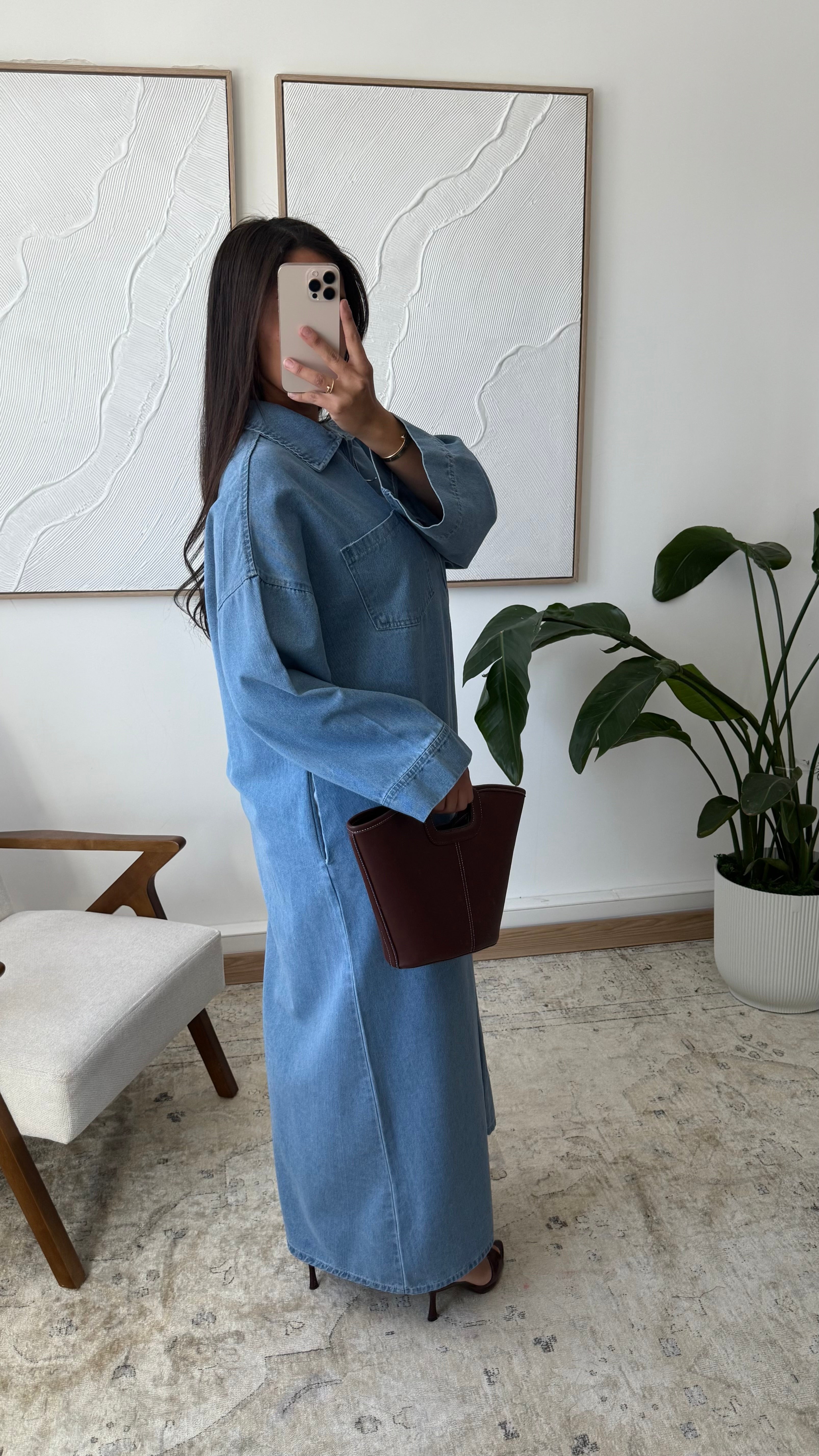 Robe light blue