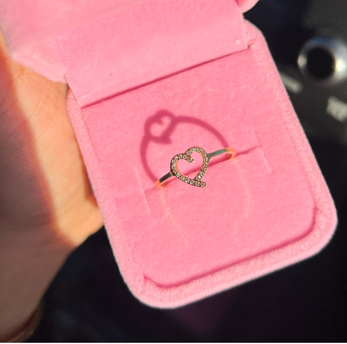 Bague cœur